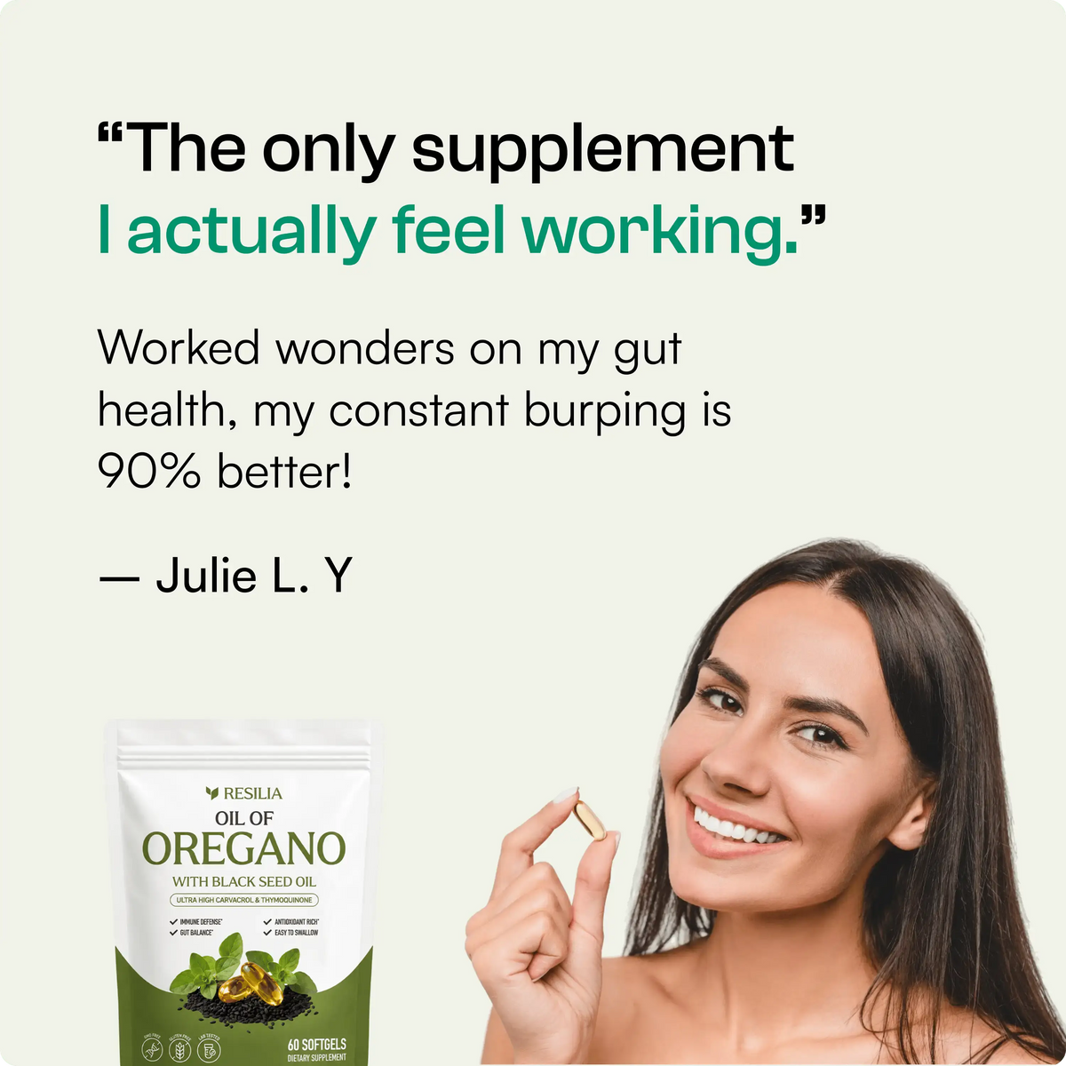 Resilia® Oil Of Oregano Softgels — 4