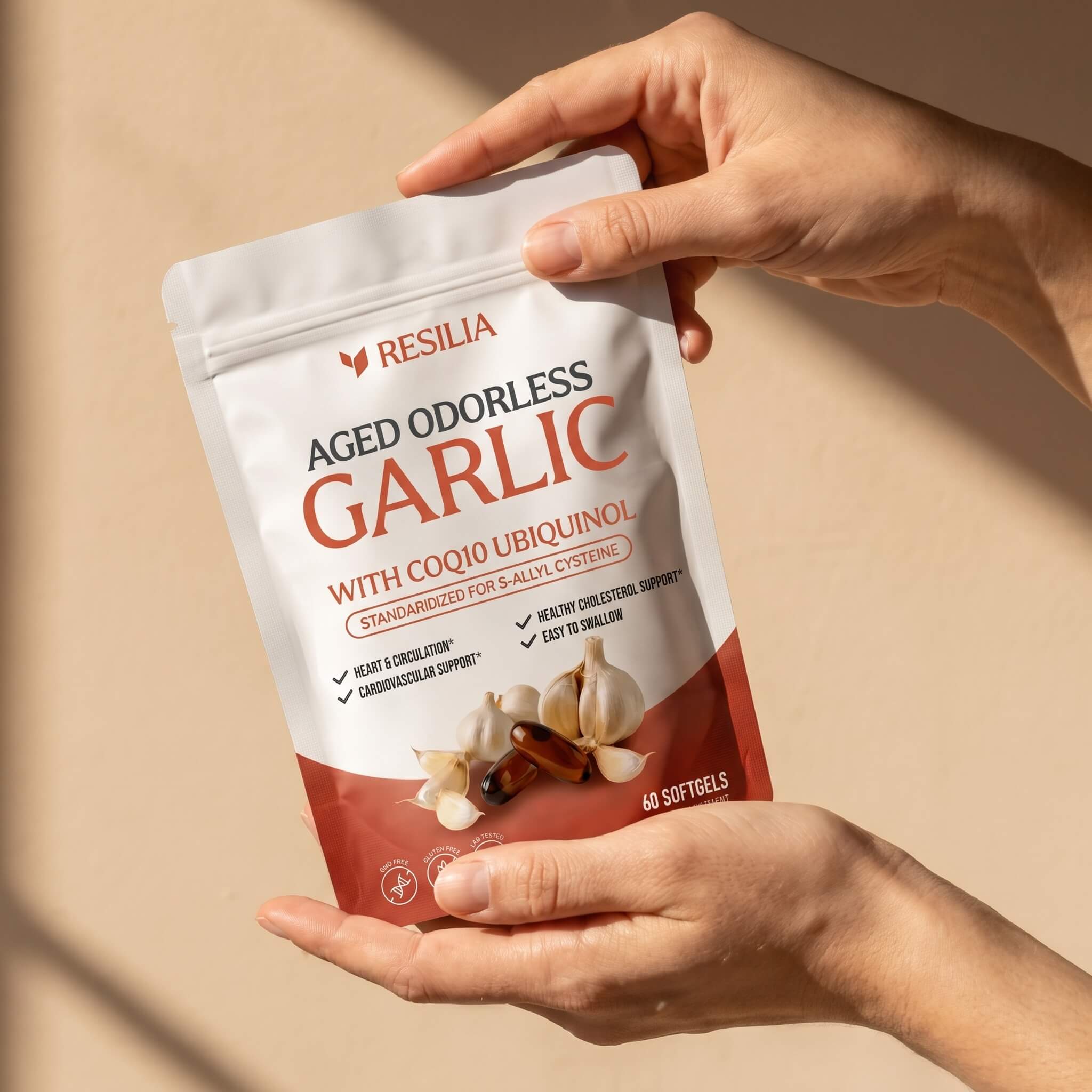 Resilia® Aged Odorless Garlic